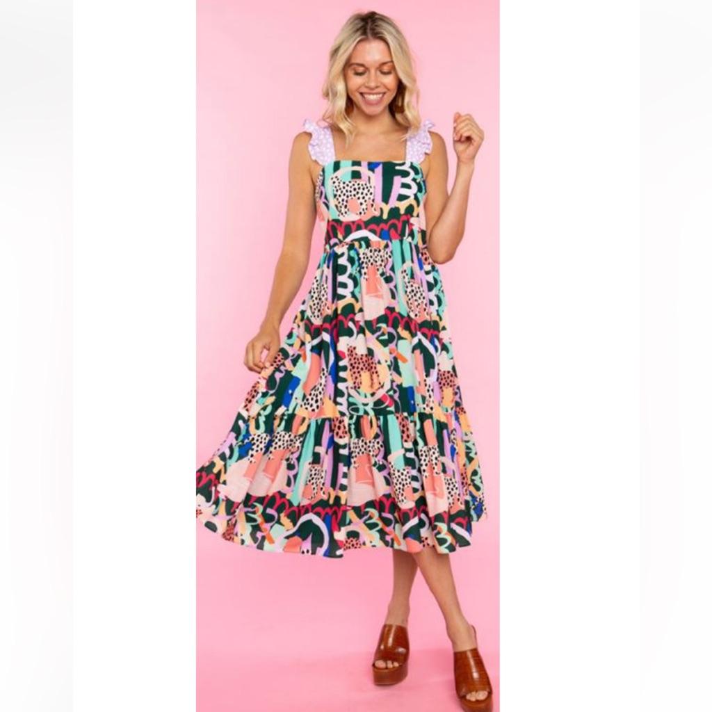 Crosby By Mollie Burch Becca Dress In Jungle Book